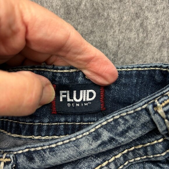 Silver Jeans Suki Mid Capri Women's Size 30 Medium Wash Denim - Picture 6 of 13